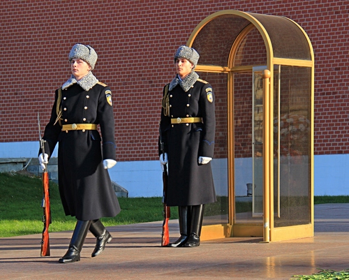 Immagine con due, fucili, guardie, soldati, guardia, divisa, militari, stivali, colbacco, garitta, cambio, fucile, cappelli