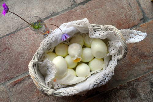 Immagine con uova, bicchiere, cestino, fiore, cesto, fiori, bianco, sode, pasqua