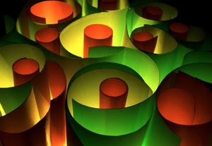 verde, colori, luci, astratto, rosso, giallo, multicolore, arancio, curve, tubi