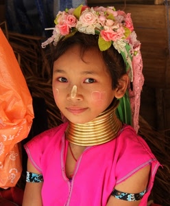 fiori, bambina, rosa, occhi, collare, collana, sguardo, anelli