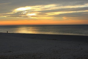 mare, spiaggia, tramonto, nuvole, orizzonte, sabbia, alba, cielo, arancio, riflesso