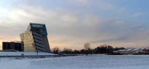 neve, cielo, alberi, case, nuvole, inverno, bianco, architettura, panorama, palazzo, alba, pianura, azzurro, paesaggio, grattacielo