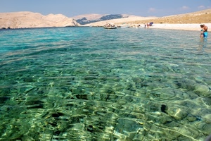 mare, acqua, spiaggia, bagnanti, persone, barca, dune, trasparenza, trasparenze, verde, trasparente, costa