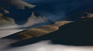 montagne, nuvole, ombre, colline, nebbia, verde, montagna, bianco, neve, cielo, panorama, paesaggio, ombra